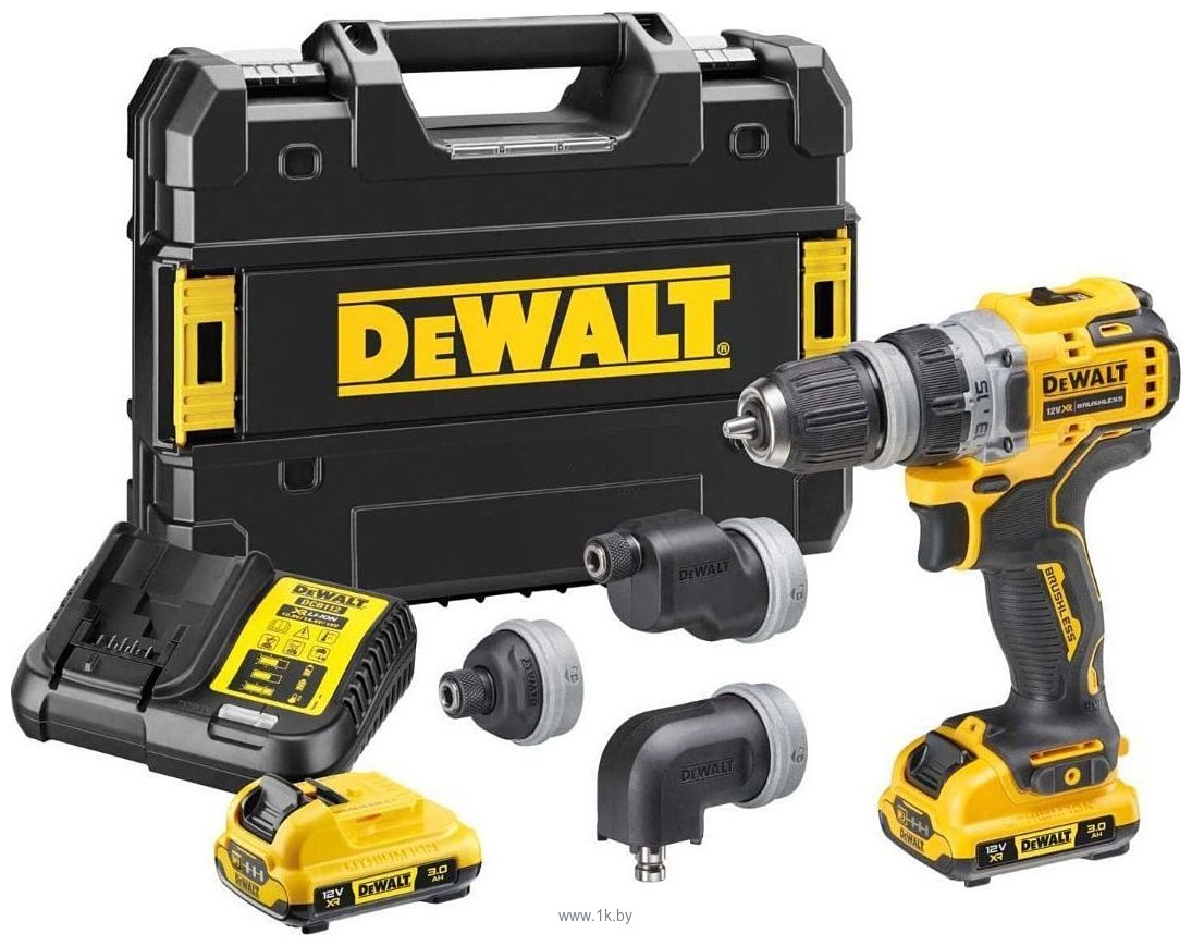 Фотографии DeWalt DCD703L2T (с 2-мя АКБ, кейс, набор патронов)