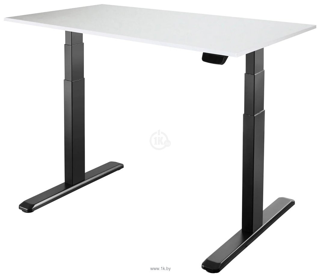 Фотографии ErgoSmart Ergo Desk Prime 1200x650x18 мм (альпийский белый/черный)