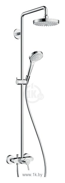 Фотографии Hansgrohe Croma Select S 180 2jet Showerpipe 27255400