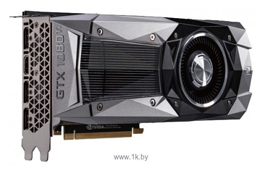 Фотографии Gainward GeForce GTX 1080 Ti 1480Mhz PCI-E 3.0 11264Mb 11010Mhz 352 bit HDMI HDCP Founders Edition