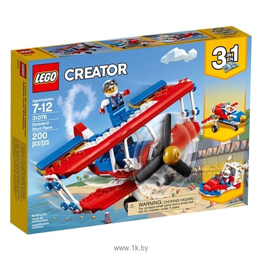 Фотографии LEGO Creator 31076 Самолёт для крутых трюков