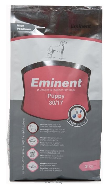 Фотографии Eminent (3 кг) Puppy 30/17 для щенков, беременных и кормящих собак мелких и средних пород