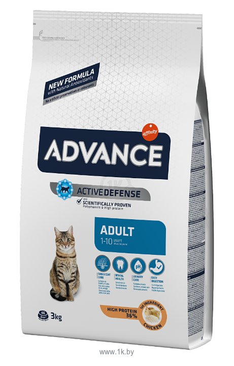 Фотографии Advance (3 кг) Cat Adult курица и рис