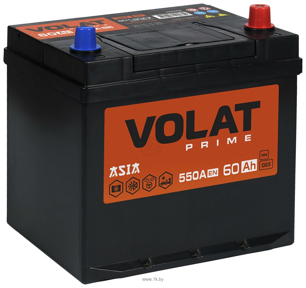 Фотографии VOLAT 60 Ah Volat Prime Asia R+