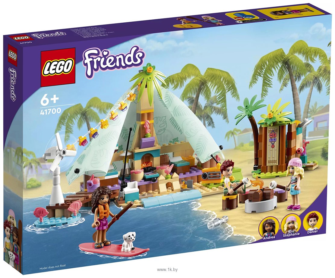 Фотографии LEGO Friends 41700 Кэмпинг на пляже