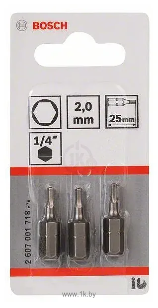 Фотографии Bosch 2607001718 3 предмета