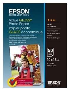 Фотографии Epson Value Glossy Photo Paper 10х15 183 г/м2 50 листов (C13S400038)