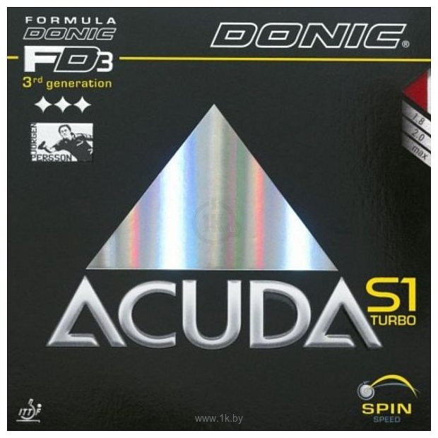 Фотографии Donic Acuda S1 Turbo (max, черный)