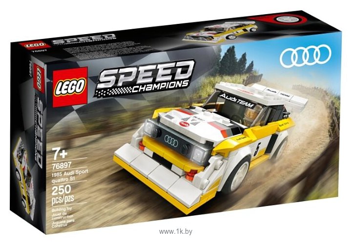 Фотографии LEGO Speed Champions 76897 1985 Audi Sport quattro S1