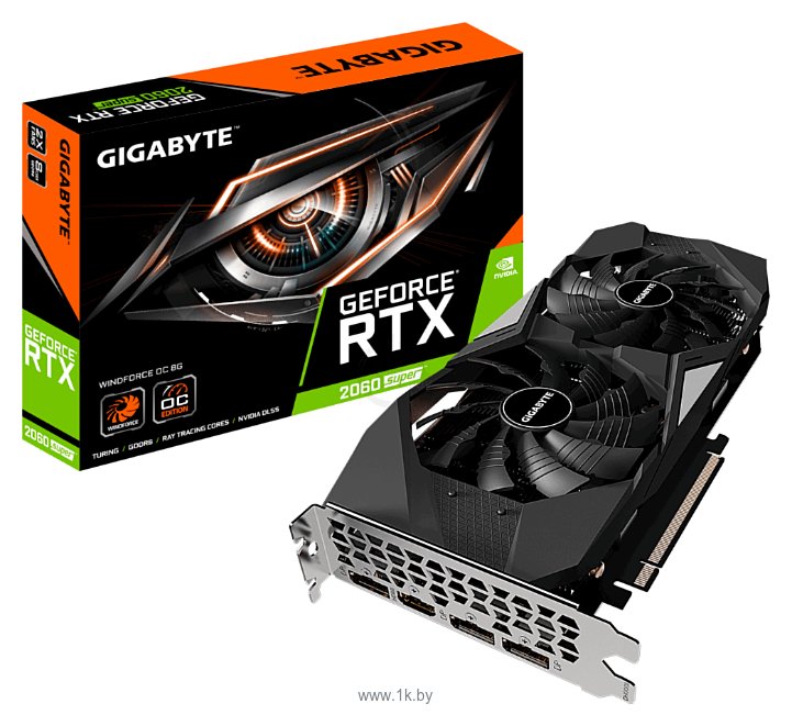 Фотографии GIGABYTE GeForce RTX 2060 SUPER WINDFORCE OC rev. 2.0