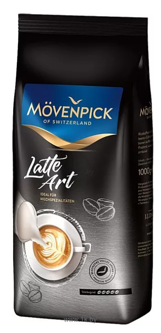 Фотографии Movenpick Latte Art в зернах 1 кг