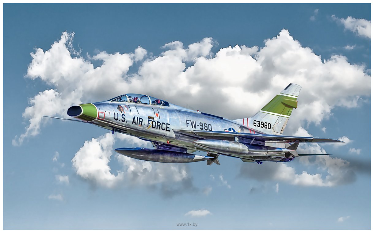 Фотографии Italeri 1398 F-100F Super Sabre