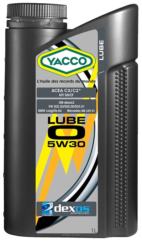 Фотографии Yacco Lube O 5W-30 1л