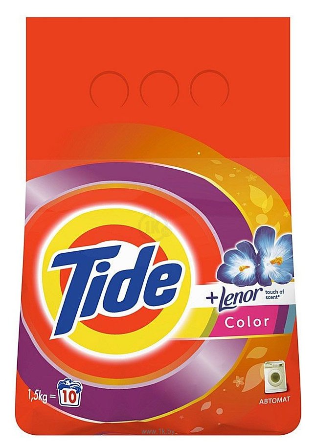 Фотографии Tide Color Lenor Touch of Scent (1.5 кг)
