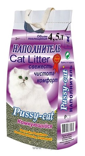 Фотографии Pussy-Cat Комкующийся 4.5л