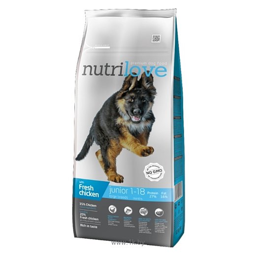 Фотографии Nutrilove (3 кг) Dogs - Dry food - Junior Large