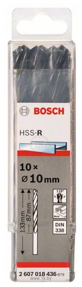 Фотографии Bosch 2607018436 10 предметов