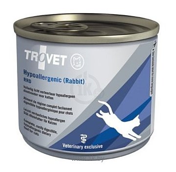 Фотографии TROVET (0.2 кг) 1 шт. Cat Hypoallergenic RRD (Rabbit) canned