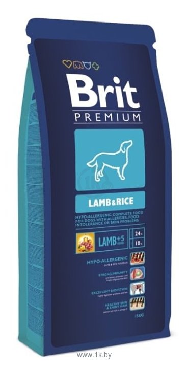 Фотографии Brit Premium Lamb & Rice (15 кг)