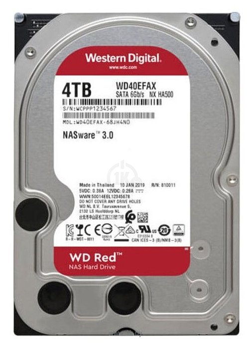 Фотографии Western Digital Red 4 TB (WD40EFAX)