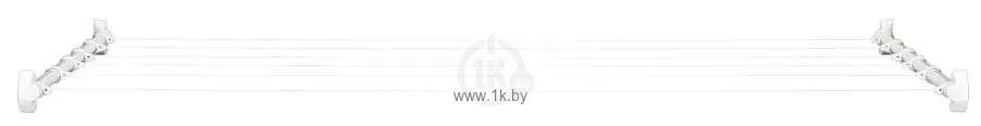 Фотографии Comfort Alumin Lux Настенная 6 нитей 0.6м (алюминий/белый)