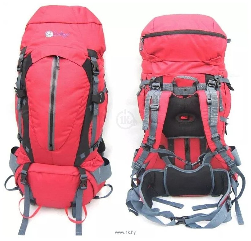 Фотографии Indigo Explore 90 л (красный/серый)