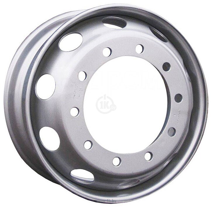 Фотографии Accuride 378-3101012-01 V 9x22.5/10x335 D281 ET175 Серебристый