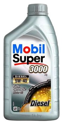 Фотографии Mobil Super 3000 X1 Diesel 5W-40 1л