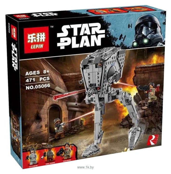 Фотографии Lepin Star Plan 05066 Разведывательный транспортный шагоход AT-ST