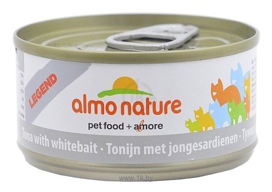 Фотографии Almo Nature (0.07 кг) 1 шт. Legend Adult Cat Tuna and White Bait