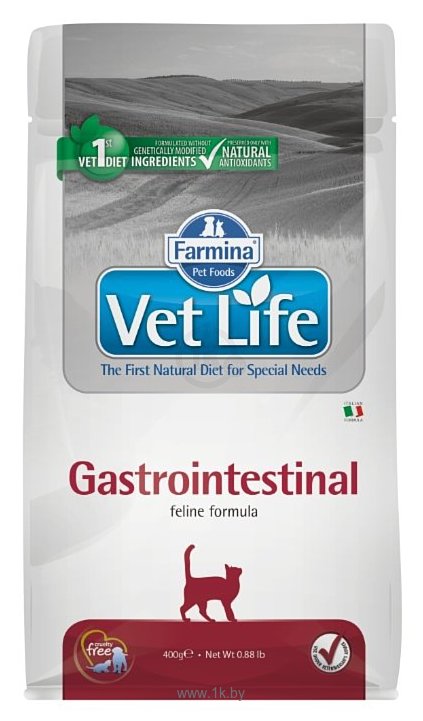 Фотографии Farmina Vet Life Feline Gastrointestinal (0.4 кг)