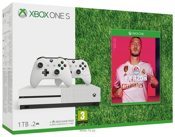 Фотографии Microsoft Xbox One S 1 ТБ Fifa 20 (2 геймпада)