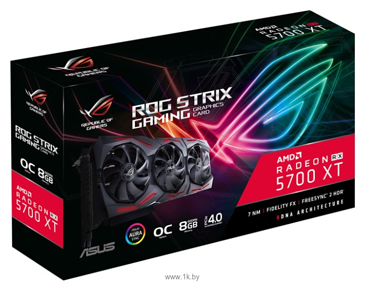 Фотографии ASUS ROG Radeon RX 5700 XT 8192MB STRIX OC edition