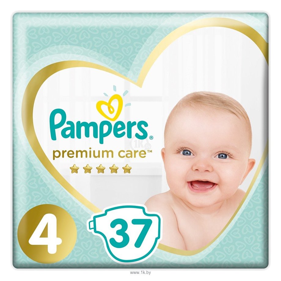 Фотографии Pampers Premium Care Maxi 4 (9-14 кг), 37 шт