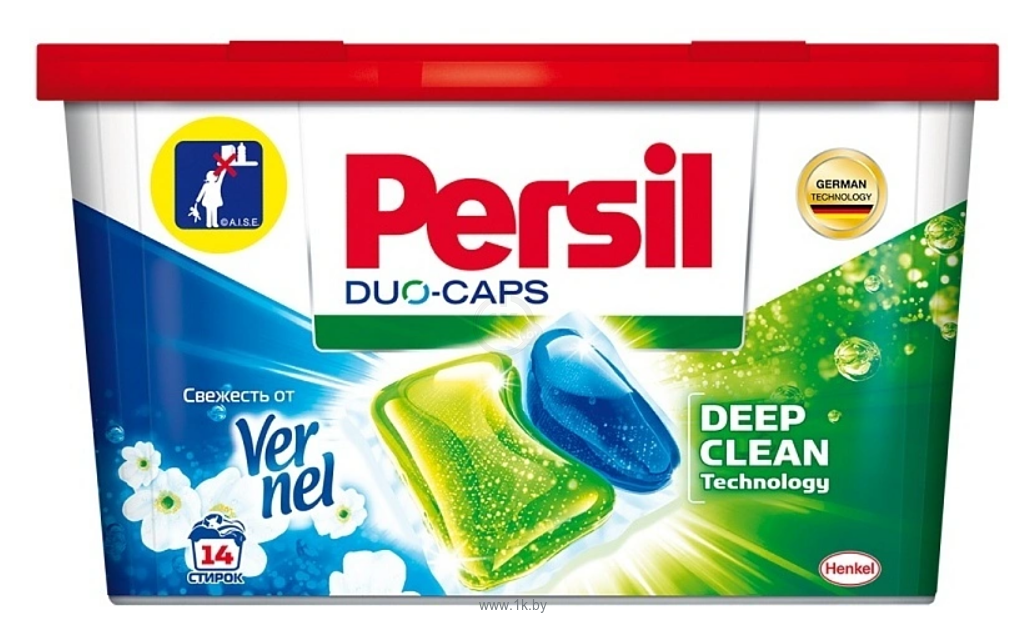 Фотографии Persil Duo-Caps Свежесть от Vernel (14 шт)