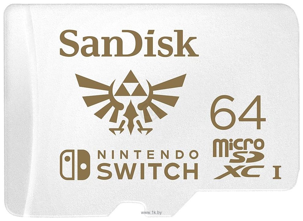 Фотографии SanDisk For Nintendo Switch microSDXC SDSQXAT-064G-GNCZN 64GB