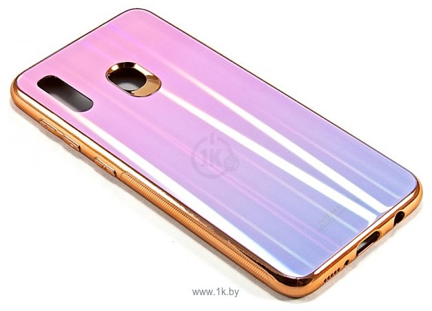 Фотографии Case Aurora для Galaxy A20/A30 (розовый/фиолетовый)