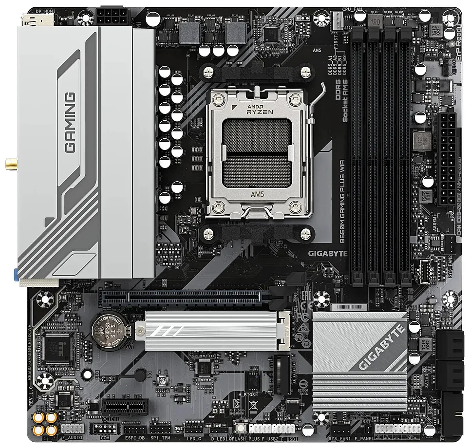 Фотографии Gigabyte B650M Gaming Plus WiFi (rev. 1.0)