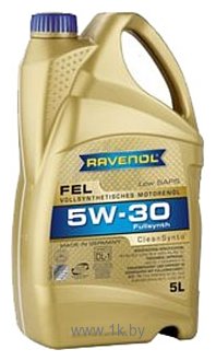 Фотографии Ravenol FEL 5W-30 5л