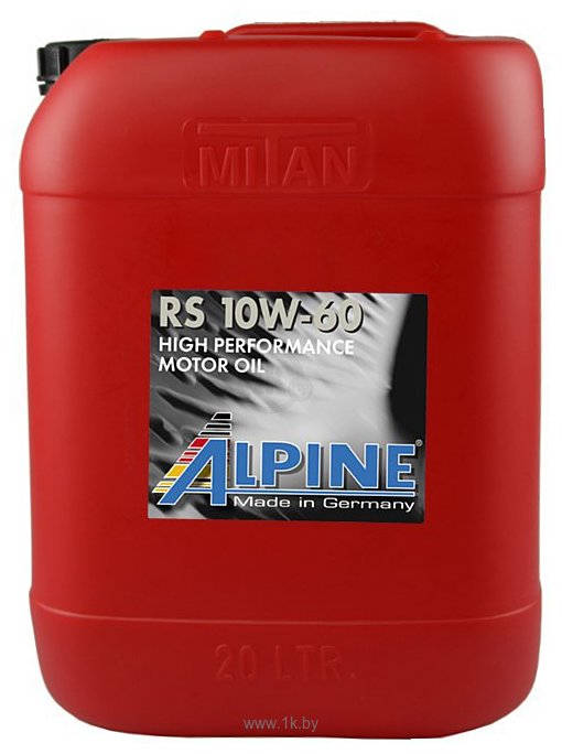Фотографии Alpine RS 10W-60 20л