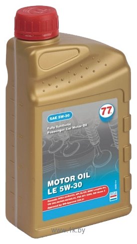 Фотографии 77 Lubricants LE 5W-30 1л