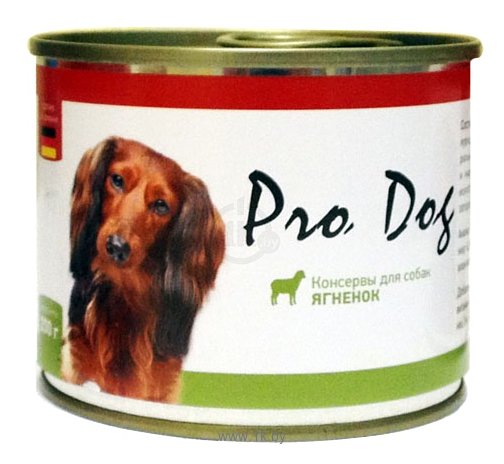Фотографии Pro Dog Для собак ягненок консервы (0.2 кг) 1 шт.
