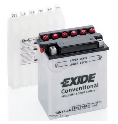 Фотографии Exide 12N14-3A евро (14Ah)