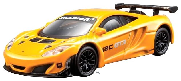 Фотографии Bburago McLaren 12C GT3 18-38014 (желтый)