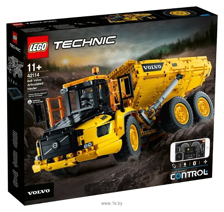 Фотографии LEGO Technic 42114 Самосвал Volvo 6х6