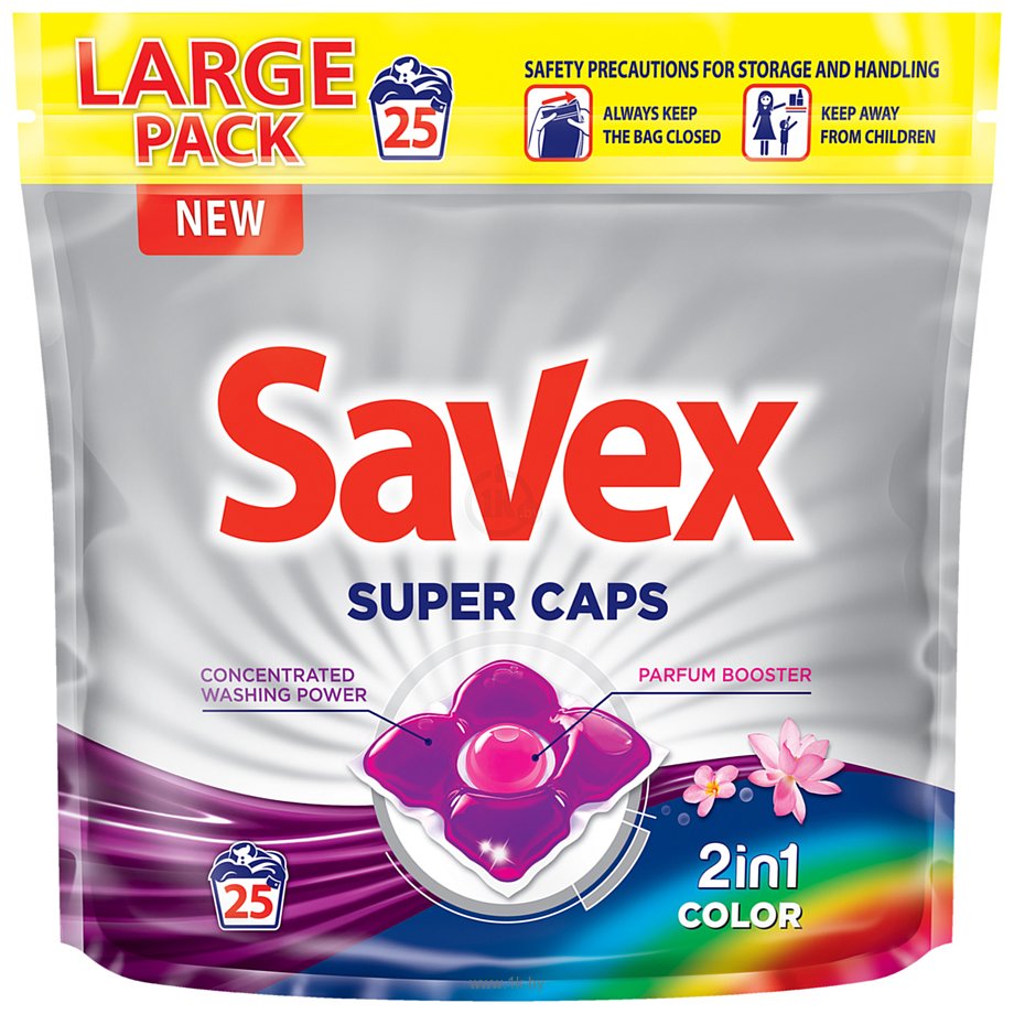 Фотографии Savex Super Caps 2 in 1 Color (25 шт)