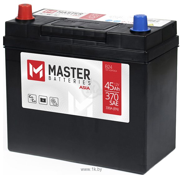 Фотографии Master Batteries Asia R+ (45Ah)