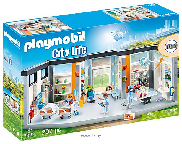 Фотографии Playmobil PM70191 Мебелированное Больничное Крыло