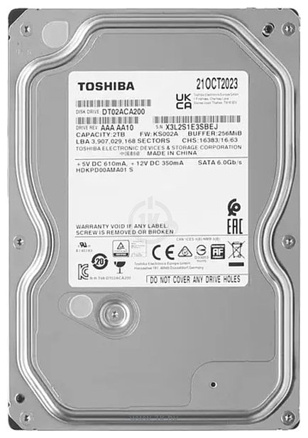 Фотографии Toshiba DT02ACA200 2TB