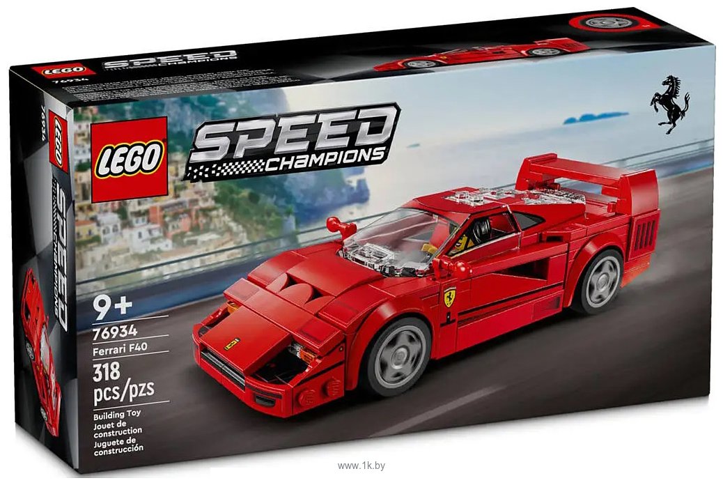 Фотографии LEGO Speed Champions 76934 Суперкар Ferrari F40